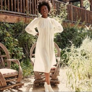 SOLD COPY NWT Doen Odessa Nightgown Dress in Color Salt Size S